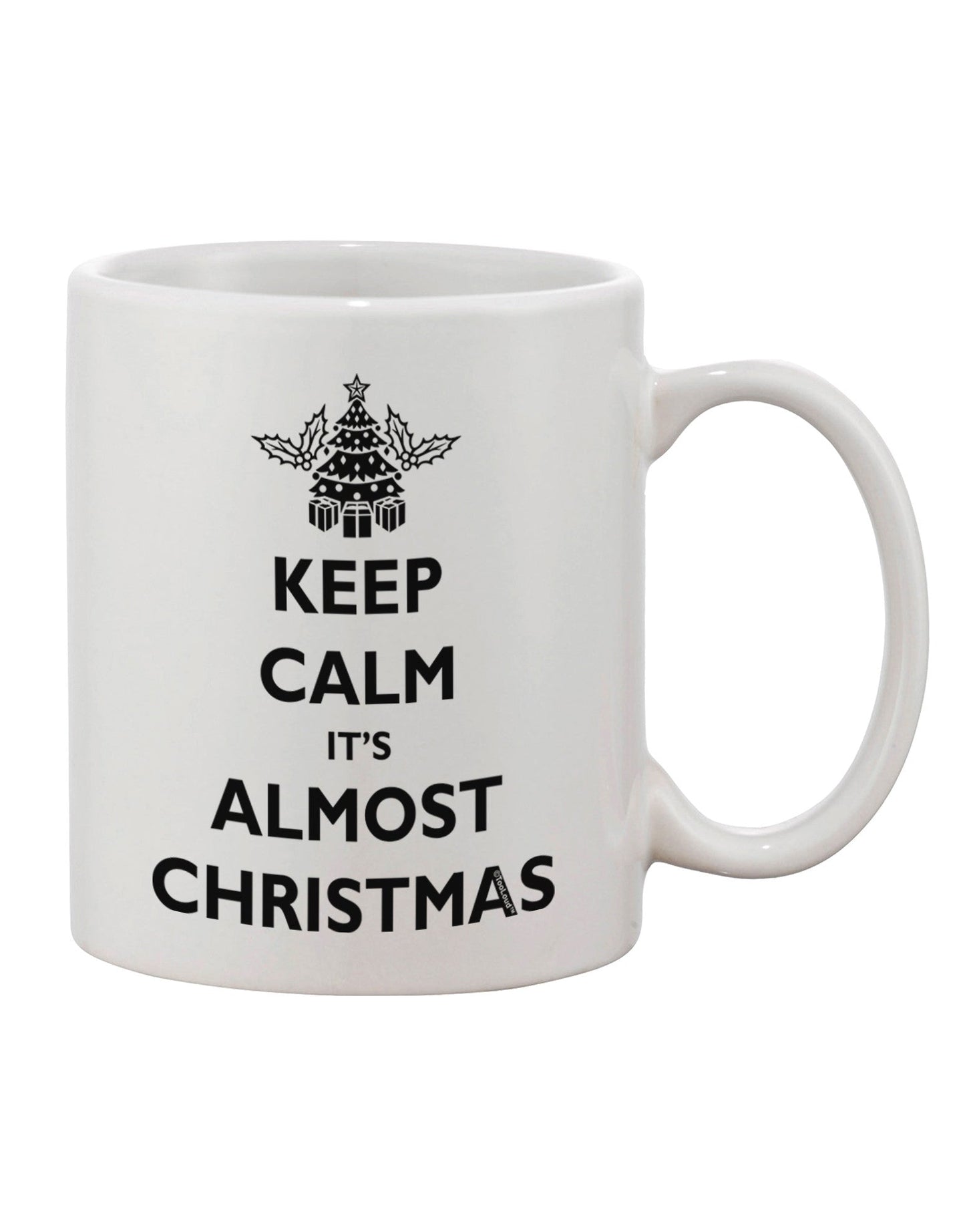 Elevate Your Christmas Spirit with our Exquisite 11 oz Printed Coffee Mug - TooLoud-11 OZ Coffee Mug-TooLoud-White-Davson Sales