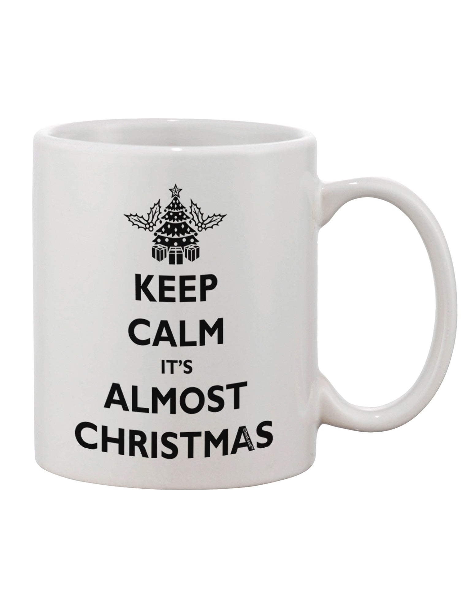 Elevate Your Christmas Spirit with our Exquisite 11 oz Printed Coffee Mug - TooLoud-11 OZ Coffee Mug-TooLoud-White-Davson Sales