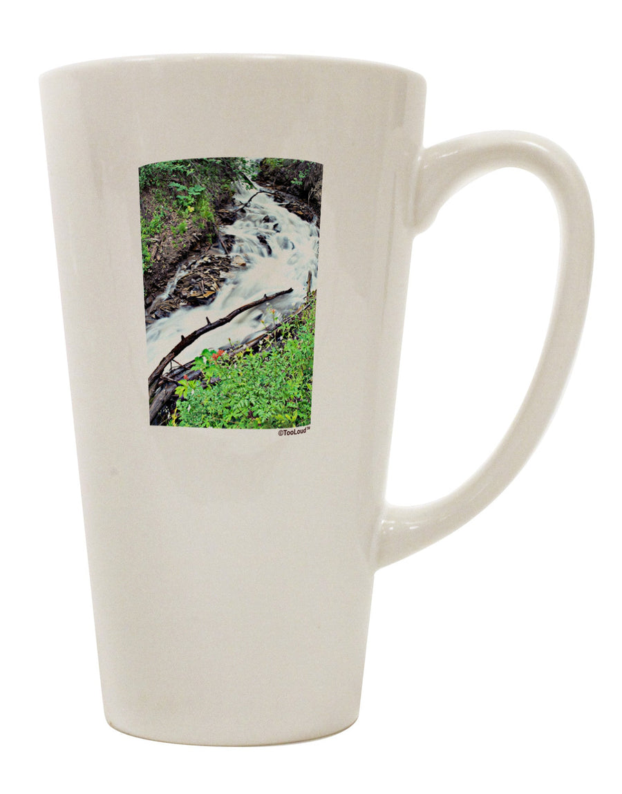 Elevate Your Coffee Experience with the Colorado White River 16 Ounce Conical Latte Coffee Mug - TooLoud-Conical Latte Mug-TooLoud-White-Davson Sales