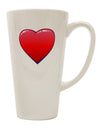 Elevate Your Coffee Experience with the Exquisite Cute Cartoon Heart 16 Ounce Conical Latte Coffee Mug - TooLoud-Conical Latte Mug-TooLoud-White-Davson Sales
