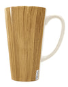 Elevate Your Coffee Experience with the Exquisite Light Wood Look 16 Ounce Conical Latte Coffee Mug All Over Print - TooLoud-Conical Latte Mug-TooLoud-White-Davson Sales