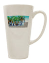 Elevate Your Coffee Experience with the Exquisite Palm Springs Watercolor 16 Ounce Conical Latte Coffee Mug - TooLoud-Conical Latte Mug-TooLoud-White-Davson Sales