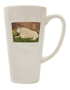 Elevate Your Coffee Experience with the Exquisite Relaxing Ram 16 Ounce Conical Latte Coffee Mug - TooLoud-Conical Latte Mug-TooLoud-White-Davson Sales