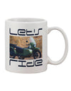 Elevate Your Coffee Experience with the Lets Ride Sidecar Motorcycle Printed 11 oz Coffee Mug - TooLoud-11 OZ Coffee Mug-TooLoud-White-Davson Sales