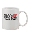 Elevate Your Coffee Experience with the Lips Printed 11 oz Coffee Mug - TooLoud-11 OZ Coffee Mug-TooLoud-White-Davson Sales