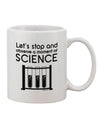 Elevate Your Coffee Experience with the Moment of Science Printed 11 oz Coffee Mug - TooLoud-11 OZ Coffee Mug-TooLoud-White-Davson Sales