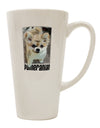 Elevate Your Coffee Experience with the Pomeranian Step Out 16 Ounce Conical Latte Coffee Mug - TooLoud-Conical Latte Mug-TooLoud-White-Davson Sales