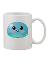 Elevate Your Drinkware Collection with the Charming RPG Slime - Blue Printed 11 oz Coffee Mug by TooLoud-11 OZ Coffee Mug-TooLoud-White-Davson Sales