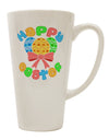 Elevate Your Easter Celebration with the Exquisite 16 Ounce Conical Latte Coffee Mug - TooLoud-Conical Latte Mug-TooLoud-White-Davson Sales