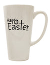 Elevate Your Easter Celebration with the Exquisite Cross 16 Ounce Conical Latte Coffee Mug - TooLoud-Conical Latte Mug-TooLoud-White-Davson Sales