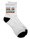 Elevate Your Easter Style with the He Is Risen Sunrise Letters Adult Short Socks - - TooLoud-Socks-TooLoud-White-Ladies-4-6-Davson Sales