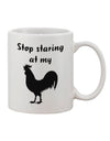 Elevate Your Morning Brew Experience with the Exquisite Rooster Design - 11 oz Coffee Mug by TooLoud-11 OZ Coffee Mug-TooLoud-White-Davson Sales