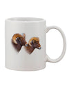 Elevate Your Morning Brew with Exquisite Bighorn Rams Printed 11 oz Coffee Mug - TooLoud-11 OZ Coffee Mug-TooLoud-White-Davson Sales