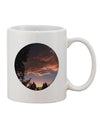 Elevate Your Morning Brew with the Exquisite Forest Sunset Printed 11 oz Coffee Mug - TooLoud-11 OZ Coffee Mug-TooLoud-White-Davson Sales