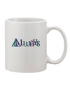 Elevate Your Morning Ritual with the Exquisite Always Magic Symbol Printed 11 oz Coffee Mug - TooLoud-11 OZ Coffee Mug-TooLoud-White-Davson Sales