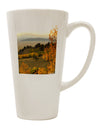 Elevate Your Morning Ritual with the Exquisite Gentle Sunrise 16 Ounce Conical Latte Coffee Mug - Crafted by a Drinkware Expert-Conical Latte Mug-TooLoud-White-Davson Sales