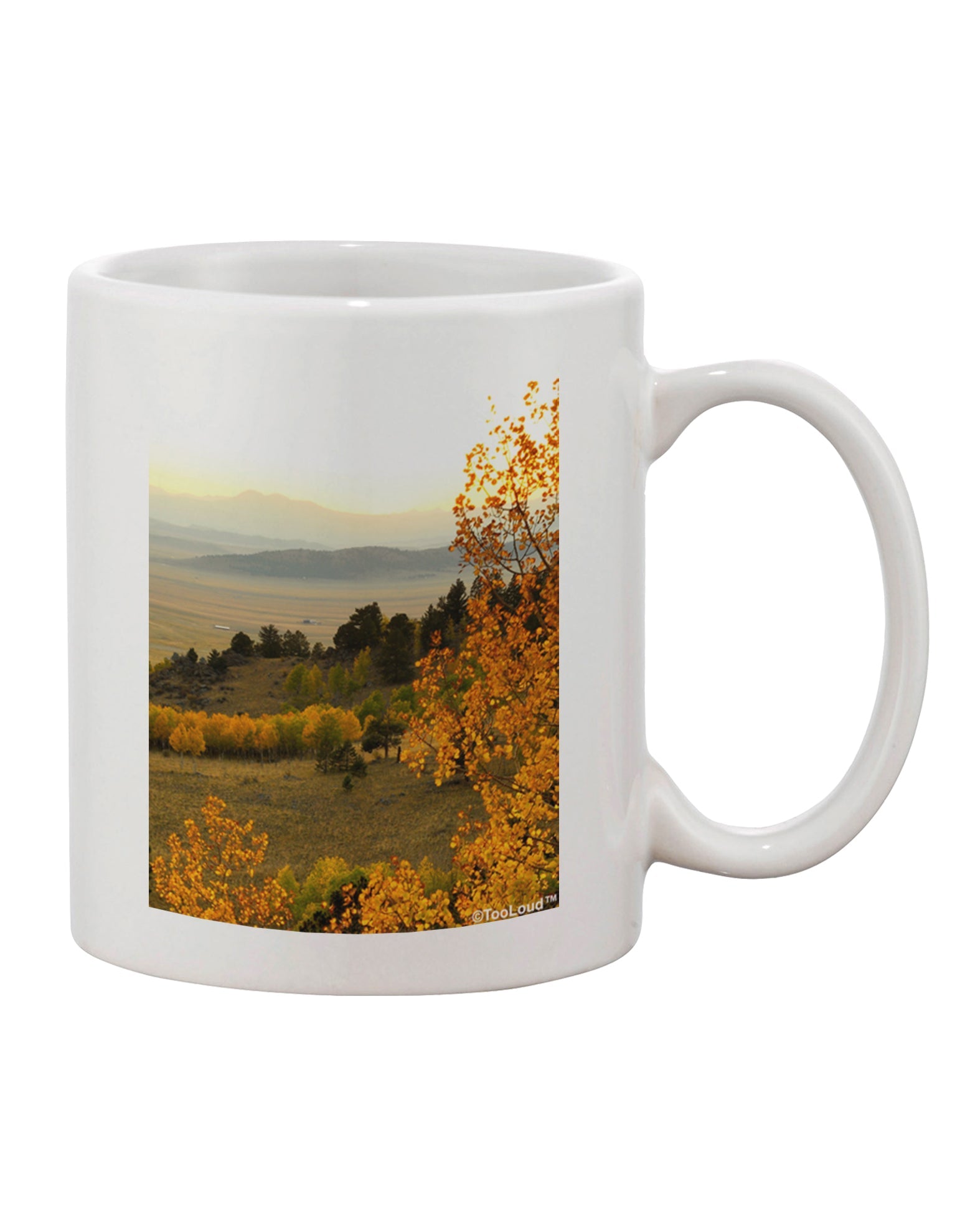 Elevate Your Morning Ritual with the Exquisite Gentle Sunrise Printed 11 oz Coffee Mug - TooLoud-11 OZ Coffee Mug-TooLoud-White-Davson Sales