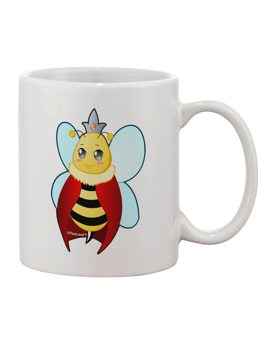 Elevate Your Mother's Day Celebration with the Exquisite Queen Bee 11 oz Coffee Mug - TooLoud-11 OZ Coffee Mug-TooLoud-White-Davson Sales