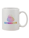 Elevate Your Senses with the Free Your Mind Printed 11 oz Coffee Mug - TooLoud-11 OZ Coffee Mug-TooLoud-White-Davson Sales