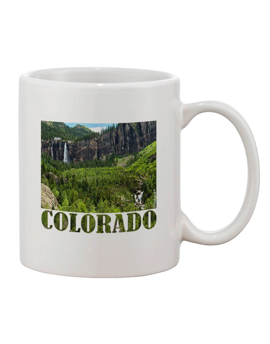 Elevate Your Sipping Experience with the Exquisite Cliffs Colorado Printed 11 oz Coffee Mug - TooLoud-11 OZ Coffee Mug-TooLoud-White-Davson Sales