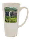 Elevate Your Sipping Experience with the Exquisite Cliffs Nature 16 Ounce Conical Latte Coffee Mug - TooLoud-Conical Latte Mug-TooLoud-White-Davson Sales