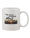 Elevate Your Sipping Experience with the Mark Twain Printed 11 oz Coffee Mug - TooLoud-11 OZ Coffee Mug-TooLoud-White-Davson Sales