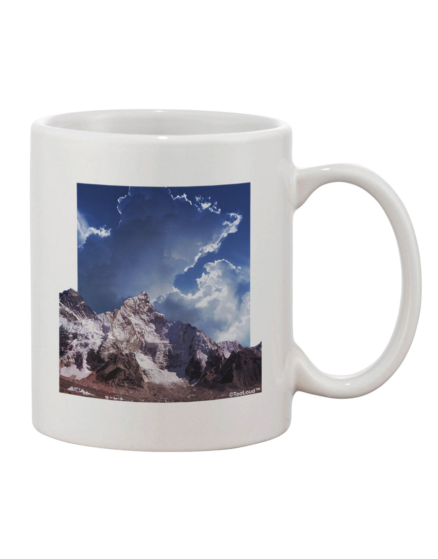 Elevate Your Sipping Experience with the Mountain Pop Out Printed 11 oz Coffee Mug - TooLoud-11 OZ Coffee Mug-TooLoud-White-Davson Sales