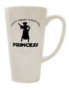 Elevate Your Sipping Experience with the Princess 16 Ounce Conical Latte Coffee Mug - TooLoud-Conical Latte Mug-TooLoud-White-Davson Sales