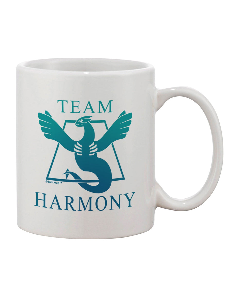 Elevate Your Sipping Experience with the Team Harmony Printed 11 oz Coffee Mug - TooLoud-11 OZ Coffee Mug-TooLoud-White-Davson Sales
