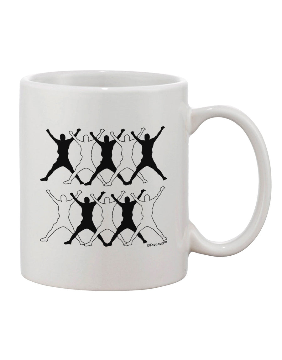 Elevate Your Sipping Experience with the Ten Lords A Leaping Printed 11 oz Coffee Mug - TooLoud-11 OZ Coffee Mug-TooLoud-White-Davson Sales