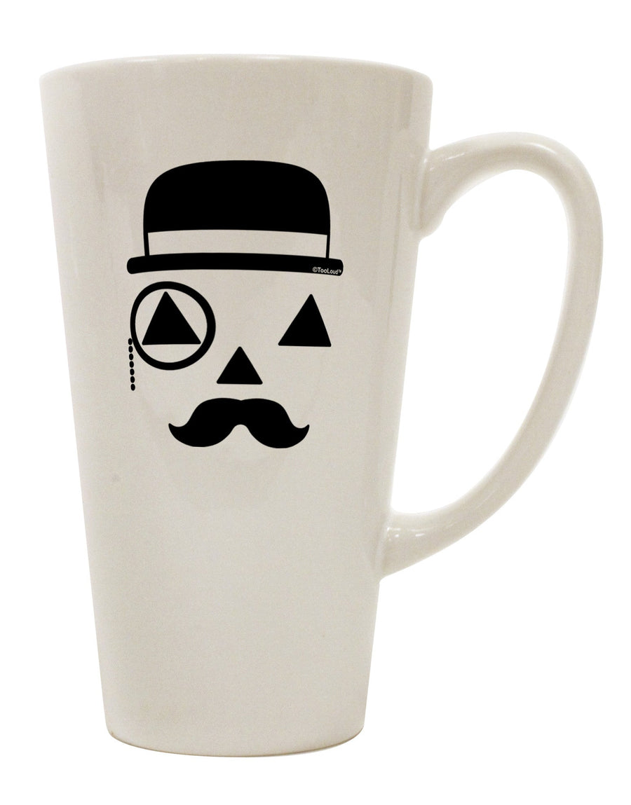 Elevated Conical Latte Coffee Mug for the Discerning Gentleman - TooLoud-Conical Latte Mug-TooLoud-White-Davson Sales