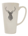 Elevated Elegance: Exquisite 16 Ounce Conical Latte Coffee Mug - TooLoud-Conical Latte Mug-TooLoud-White-Davson Sales