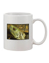 Elevated Elegance: Exquisite Menacing Turtle Printed 11 oz Coffee Mug - TooLoud-11 OZ Coffee Mug-TooLoud-White-Davson Sales