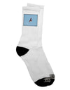 Elevated Peregrine Adult Crew Socks - TooLoud-Socks-TooLoud-White-Ladies-4-6-Davson Sales