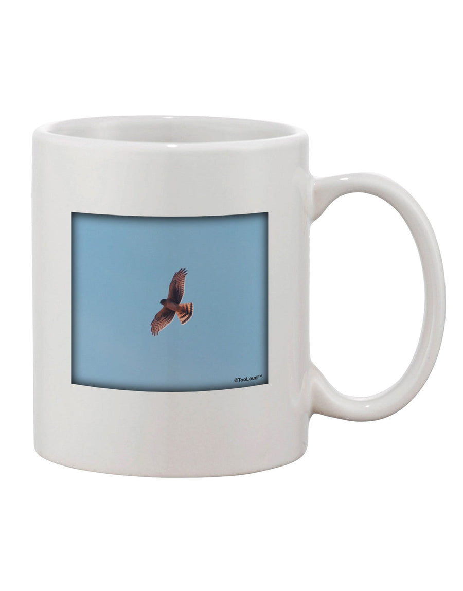 Elevated Peregrine Print 11 oz Coffee Mug - TooLoud-11 OZ Coffee Mug-TooLoud-White-Davson Sales