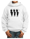 Eleven Pipers Piping Youth Hoodie Pullover Sweatshirt-Youth Hoodie-TooLoud-White-XS-Davson Sales