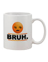 Emoji Print 11 oz Coffee Mug - Expertly Crafted Drinkware-11 OZ Coffee Mug-TooLoud-White-Davson Sales
