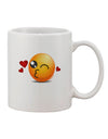 Emoji Print 11 oz Coffee Mug - TooLoud-11 OZ Coffee Mug-TooLoud-White-Davson Sales