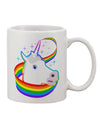 Enchanting Rainbow Unicorn Printed 11 oz Coffee Mug - TooLoud-11 OZ Coffee Mug-TooLoud-White-Davson Sales