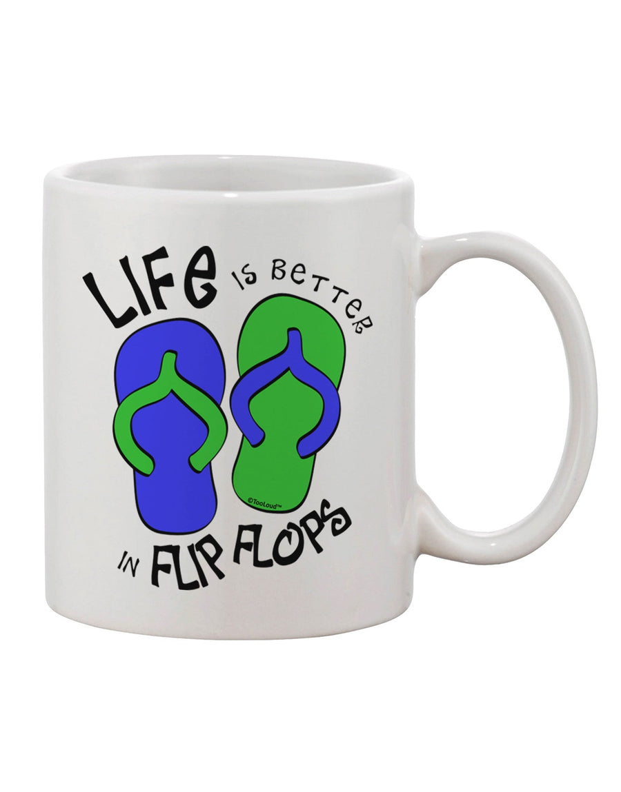 Enhance Your Beverage Experience with the Vibrant Blue and Green Printed 11 oz Coffee Mug - TooLoud-11 OZ Coffee Mug-TooLoud-White-Davson Sales