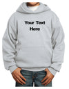 Enter Your Own Words Customized Text Youth Hoodie Pullover Sweatshirt-Youth Hoodie-TooLoud-Ash-XS-Davson Sales