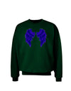 Epic Dark Angel Wings Design Adult Dark Sweatshirt-Sweatshirts-TooLoud-Deep-Forest-Green-Small-Davson Sales