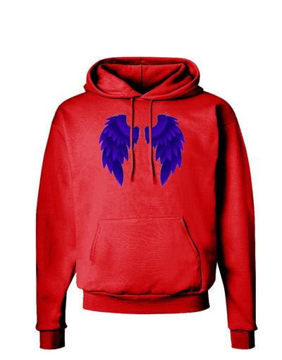 Epic Dark Angel Wings Design Dark Hoodie Sweatshirt-Hoodie-TooLoud-Red-Small-Davson Sales