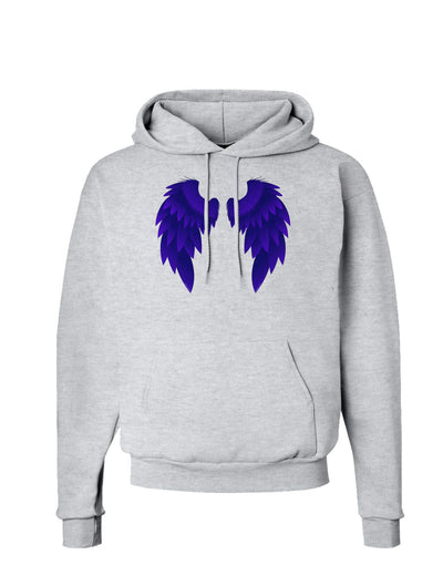 Epic Dark Angel Wings Design Hoodie Sweatshirt-Hoodie-TooLoud-AshGray-Small-Davson Sales