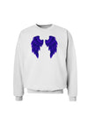 Epic Dark Angel Wings Design Sweatshirt-Sweatshirts-TooLoud-White-Small-Davson Sales