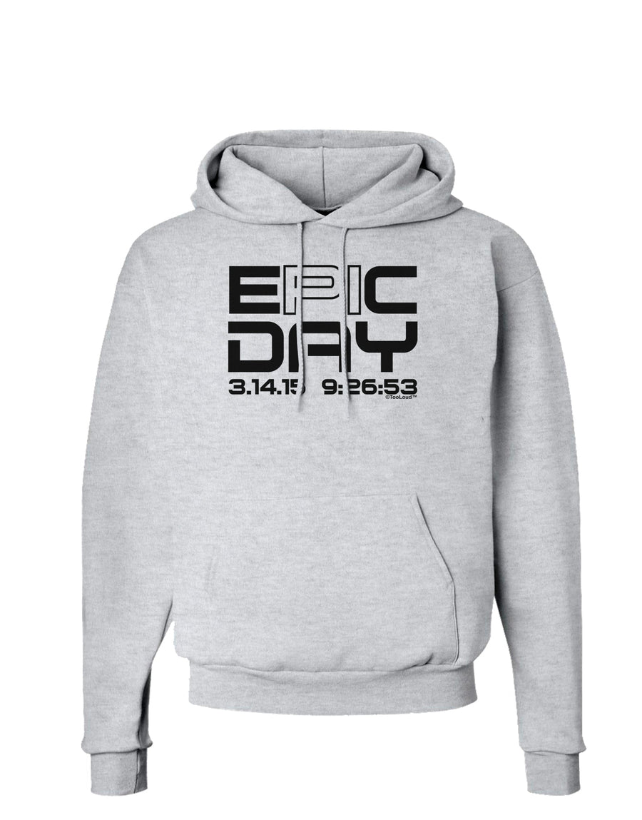 Epic Pi Day Text Design Hoodie Sweatshirt by TooLoud-Hoodie-TooLoud-White-Small-Davson Sales