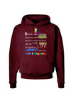 Equality Life Liberty Pursuit of Happiness Dark Hoodie Sweatshirt-Hoodie-TooLoud-Maroon-Small-Davson Sales