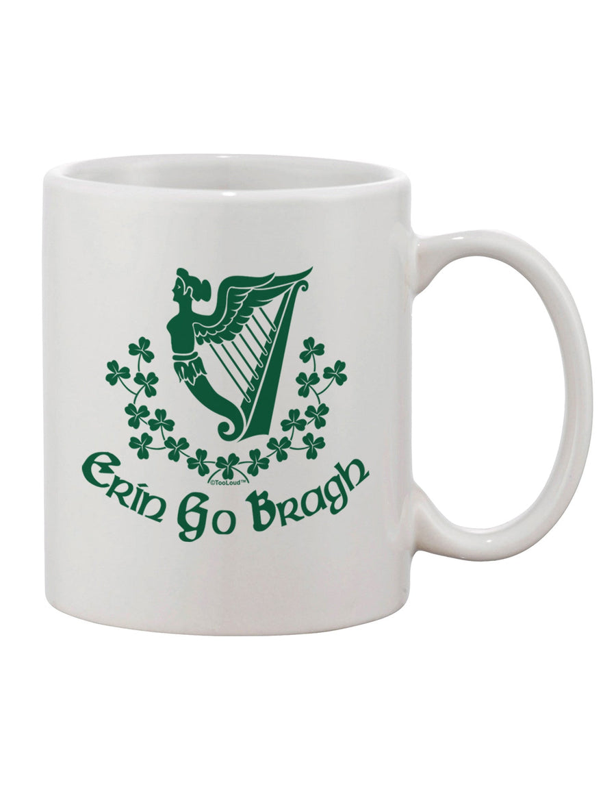 Erin Go Bragh Ireland Forever - Exquisite 11 oz Coffee Mug - TooLoud-11 OZ Coffee Mug-TooLoud-White-Davson Sales