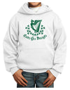 Erin Go Bragh Ireland Forever Youth Hoodie Pullover Sweatshirt-Youth Hoodie-TooLoud-White-XS-Davson Sales