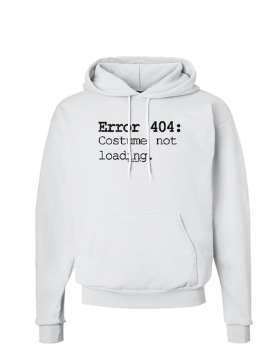 Error 404 Costume Distressed Hoodie Sweatshirt-Hoodie-TooLoud-White-Small-Davson Sales